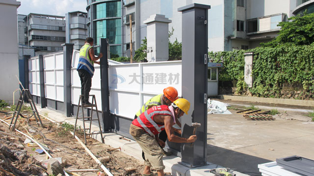 深圳寶安區(qū)沙井街道施工前安裝市政圍擋A款